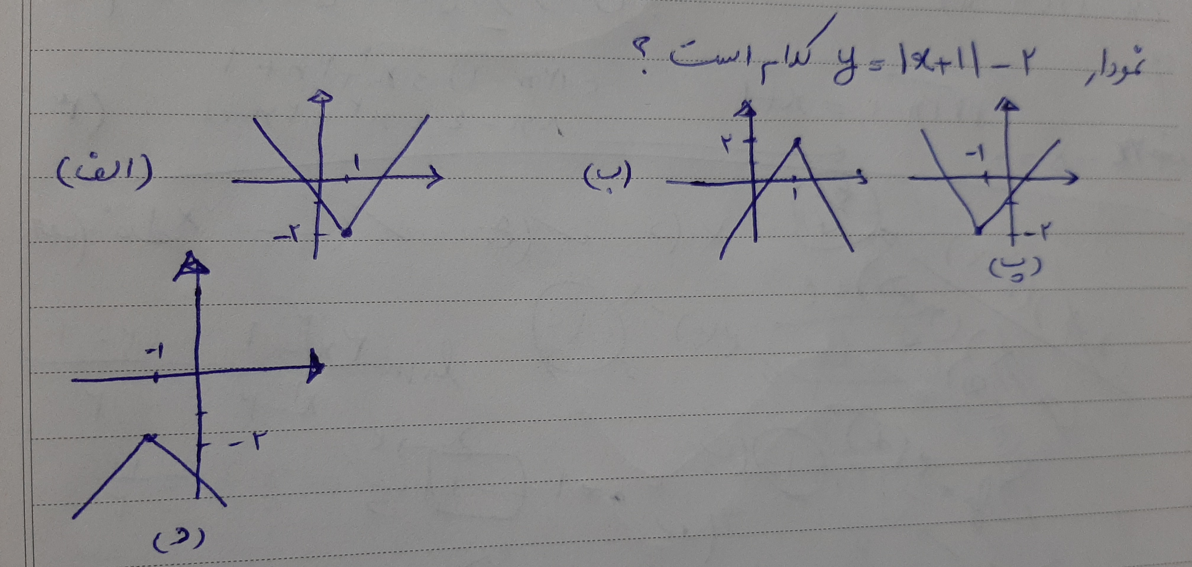 دریافت سوال 1