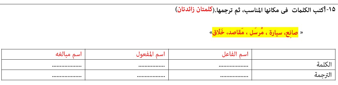 دریافت سوال 15