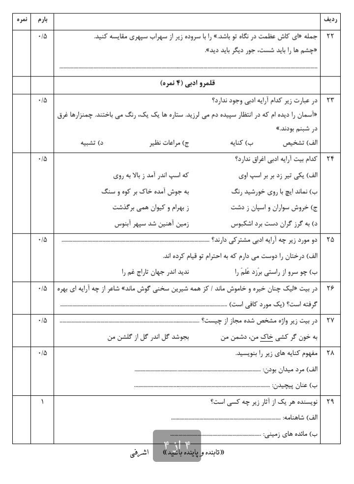 دریافت سوال 4