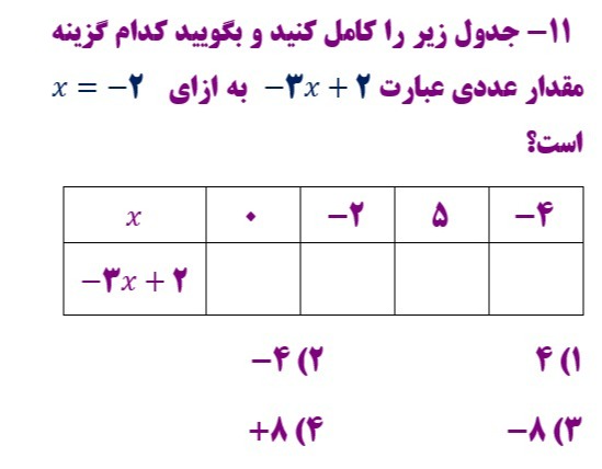 دریافت سوال 11