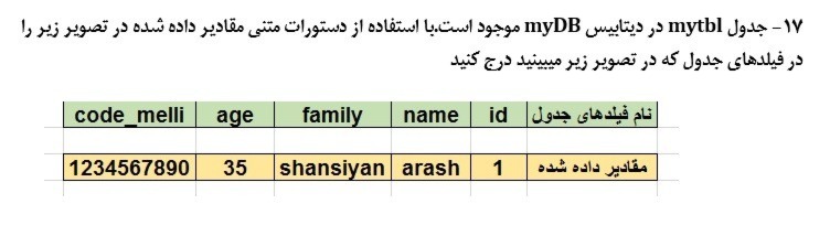 دریافت سوال 16