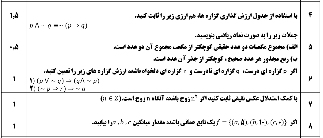 دریافت سوال 4