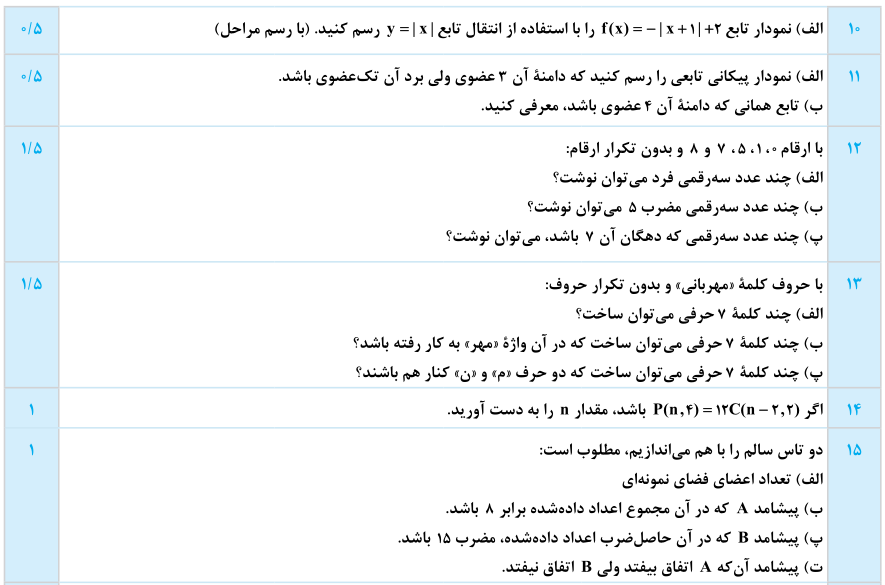 دریافت سوال 3