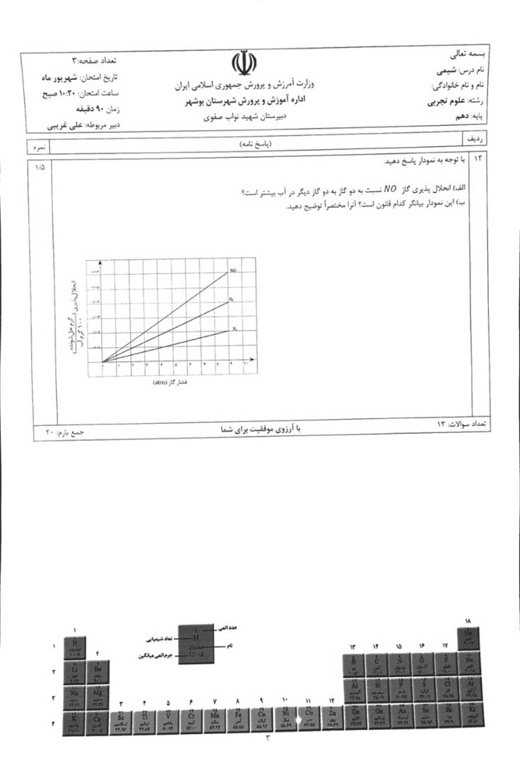 دریافت سوال 3