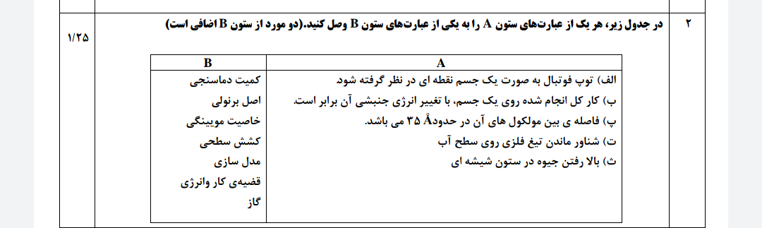 دریافت سوال 2