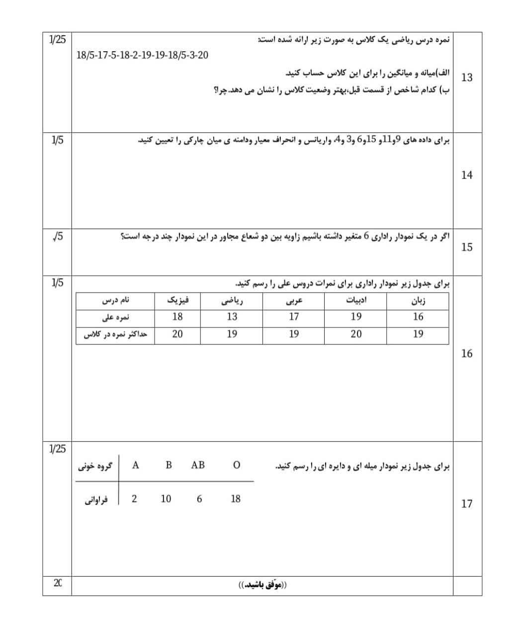 دریافت سوال 3