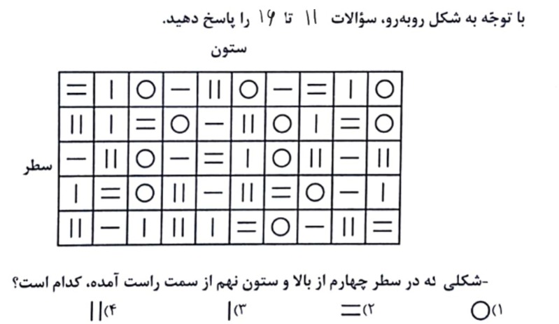 دریافت سوال 11