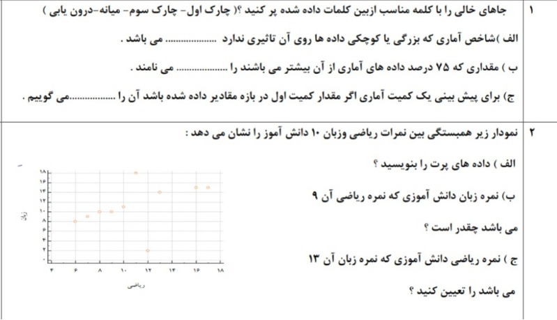 دریافت سوال