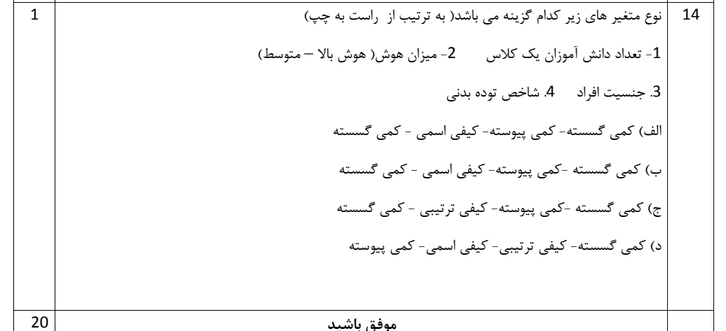 دریافت سوال 14