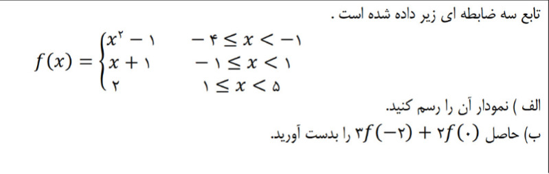 دریافت سوال 1