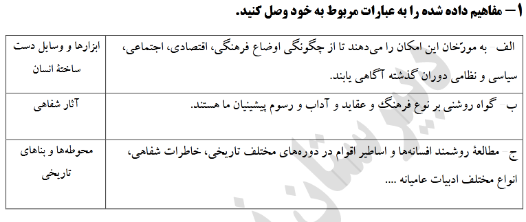 دریافت سوال 1