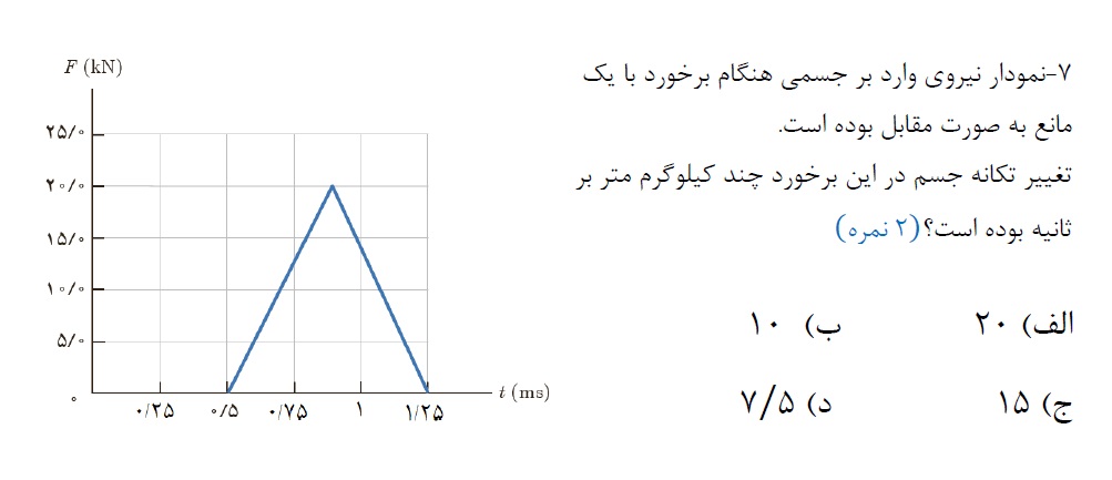 دریافت سوال 7