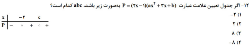 دریافت سوال 12