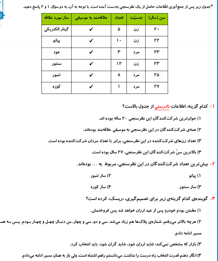 دریافت سوال 2