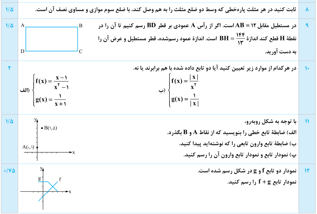 دریافت سوال 2