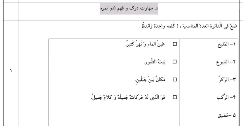 دریافت سوال 13