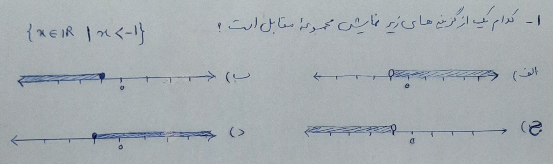 دریافت سوال 1