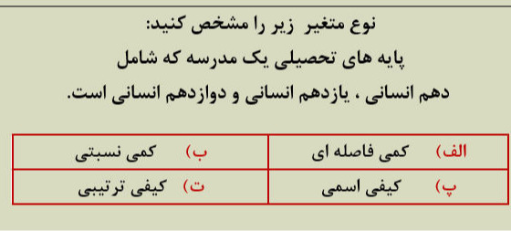 دریافت سوال 40