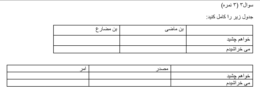 دریافت سوال 3