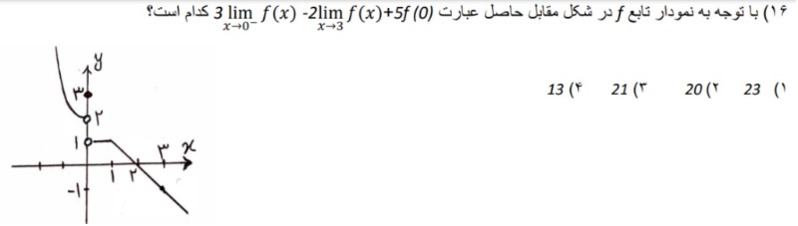 دریافت سوال 16