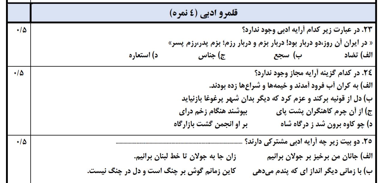 دریافت سوال 4