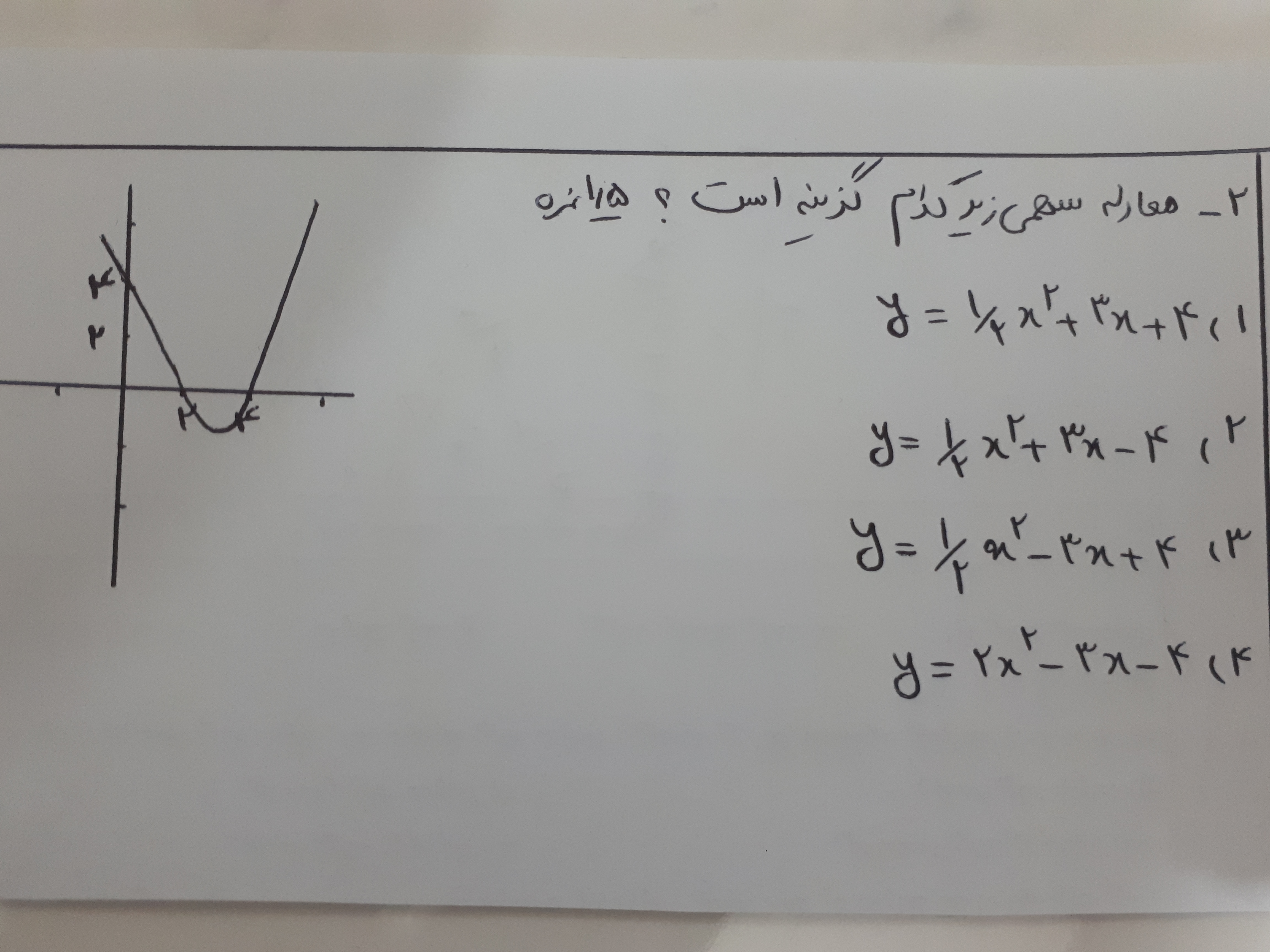 دریافت سوال 2