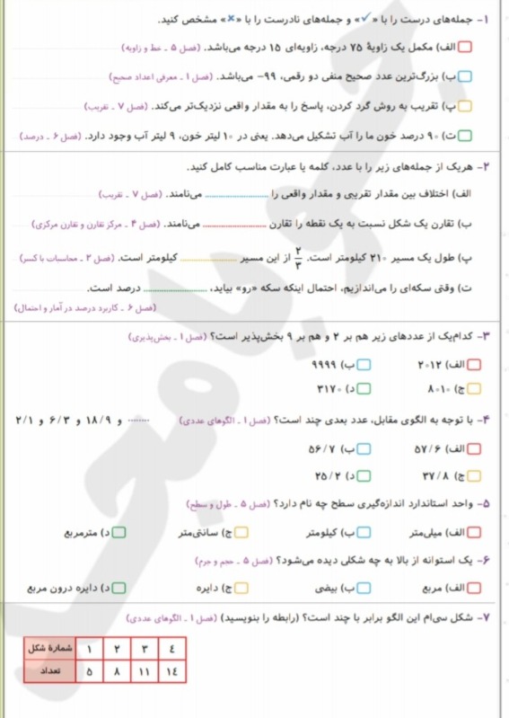 دریافت سوال 1