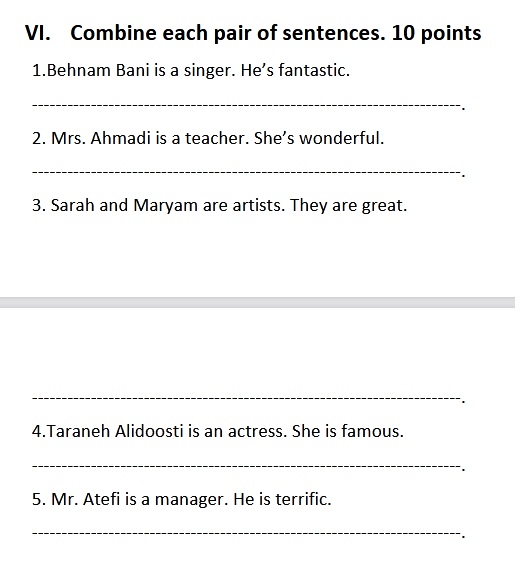 دریافت سوال 6