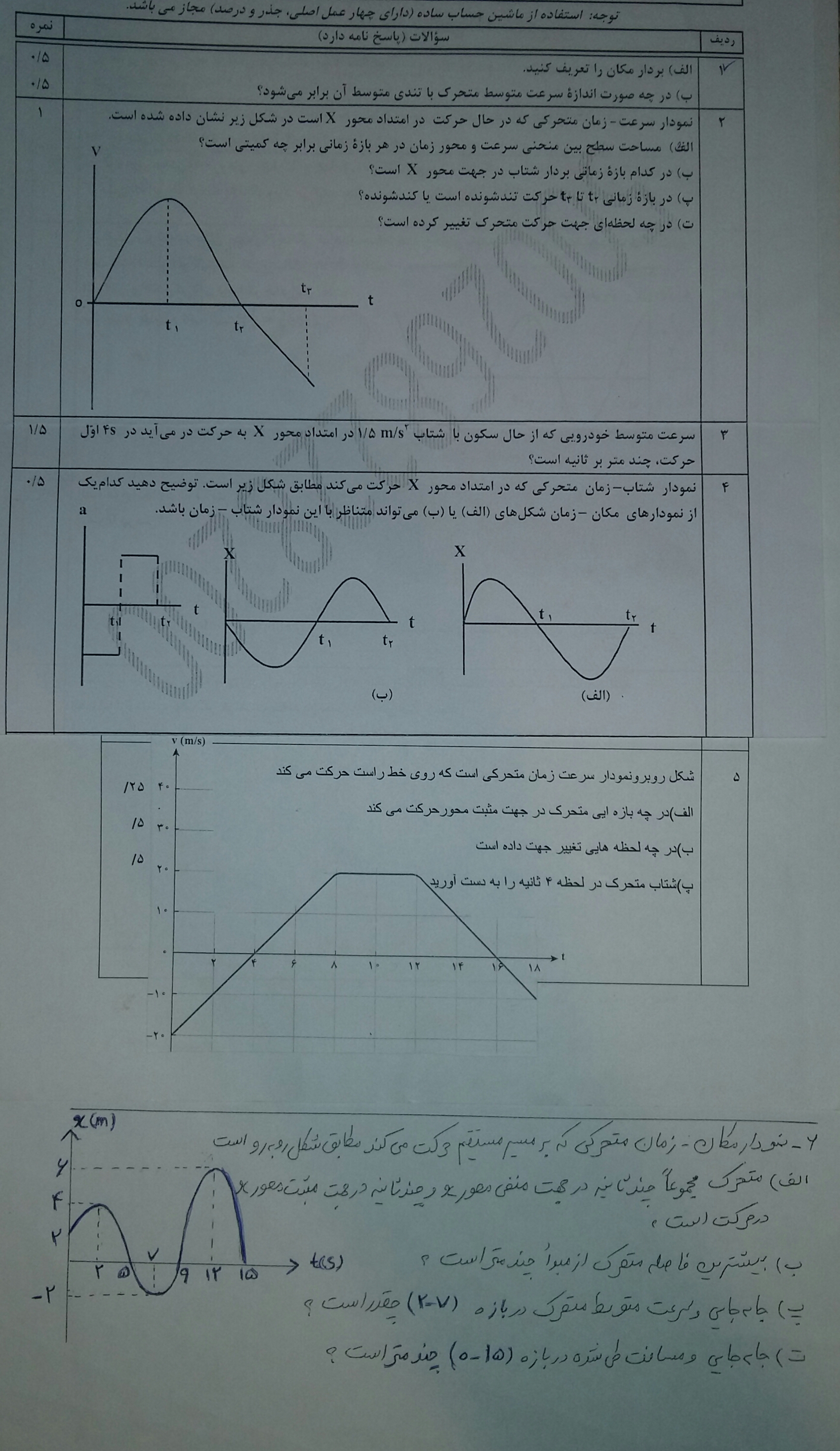 دریافت سوال