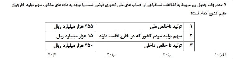 دریافت سوال 7