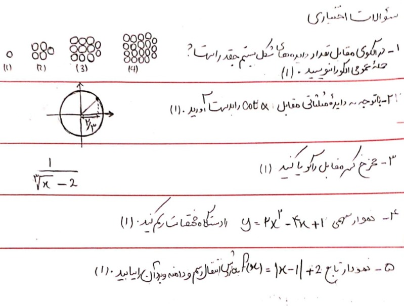 دریافت سوال