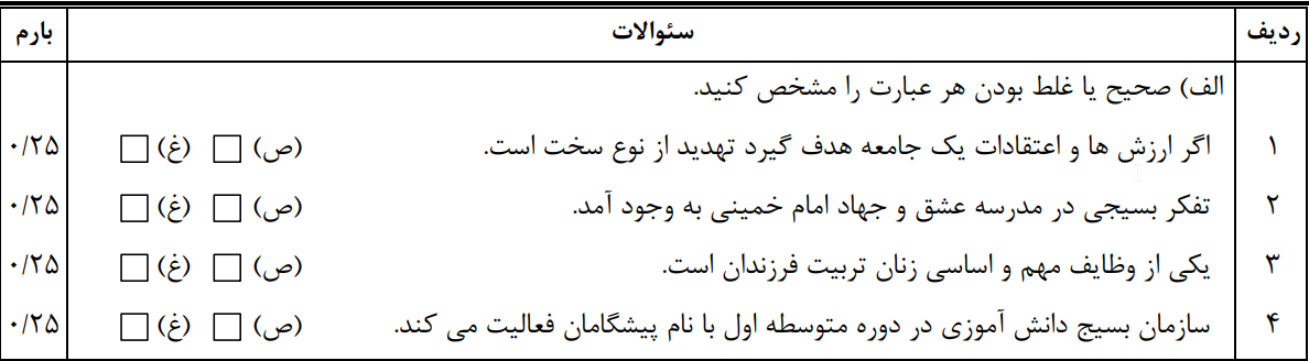 دریافت سوال 2