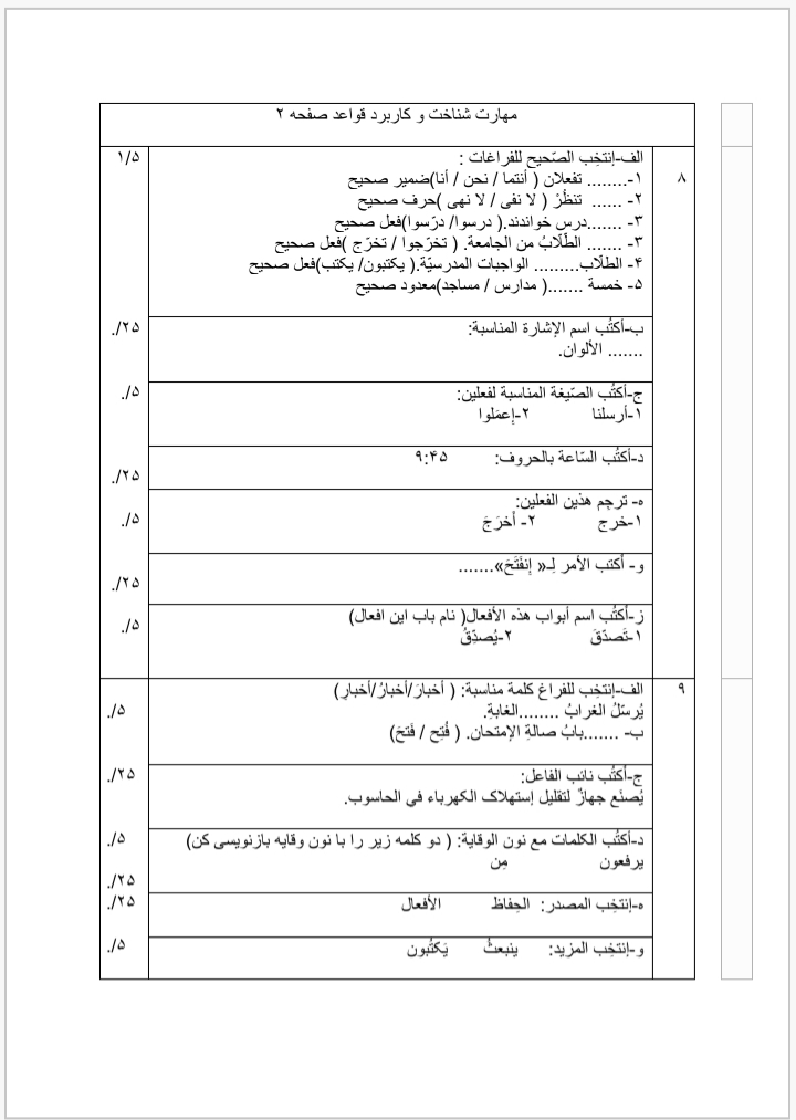 دریافت سوال 2